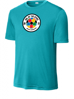 Podiumwear Men's 100% Poly Performance T-Shirt with Print