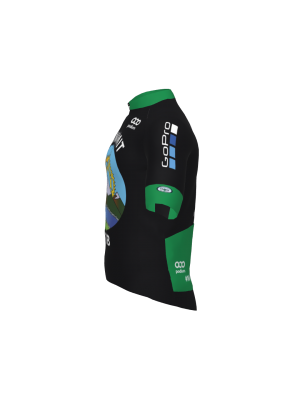 Podiumwear Men's Gold Full Zip Jersey