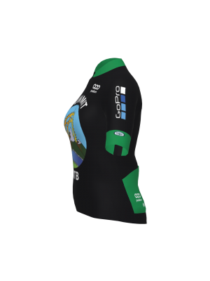 Podiumwear Women's Gold Full Zip Jersey