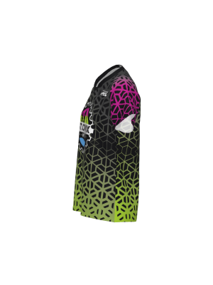 Podiumwear Women's Silver Short Sleeve MTB Jersey - NEW FABRIC 2025!