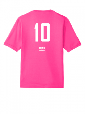 Podiumwear Unisex Youth 100% Poly Performance T-Shirt with Print