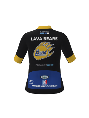 Podiumwear Women's Gold Full Zip Jersey