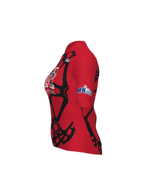 Podiumwear Women's Gold Full Zip Jersey