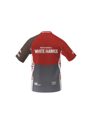 Podiumwear Men's Silver Short Sleeve MTB Jersey - New Fabric 2025!