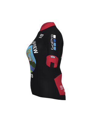 Podiumwear Women's Gold Full Zip Jersey