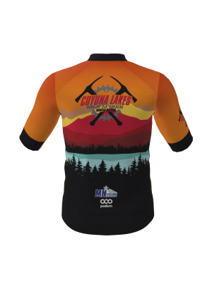 Podiumwear Men's Gold Full Zip Jersey