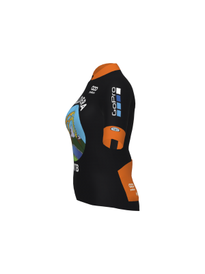 Podiumwear Women's Gold Full Zip Jersey