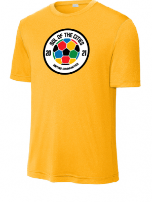 Podiumwear Men's 100% Poly Performance T-Shirt with Print