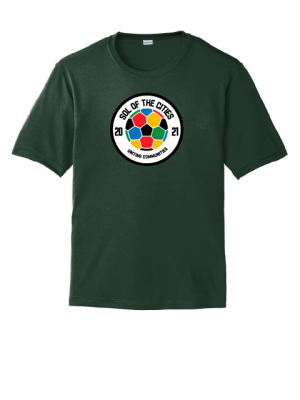 Podiumwear Men's 100% Poly Performance T-Shirt with Print