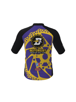 Podiumwear Men's Gold Full Zip Jersey