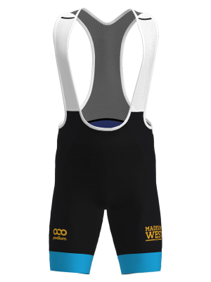 Podiumwear Men's Silver Bibs