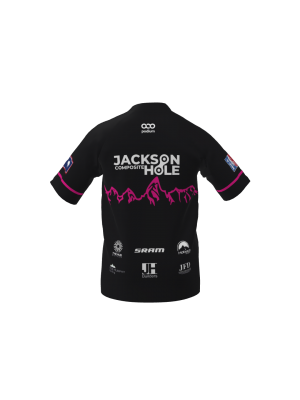 Podiumwear Men's Silver Short Sleeve MTB Jersey - New Fabric 2025!