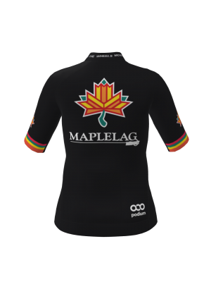 Podiumwear Women's Gold Full Zip Jersey