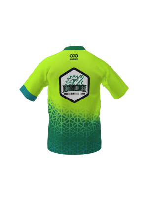 Podiumwear Men's Silver Short Sleeve MTB Jersey - New Fabric 2025!