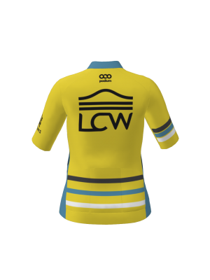 Podiumwear Women's Gold Full Zip Jersey