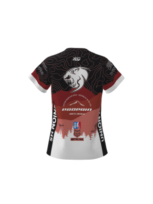 Podiumwear Women's Silver Short Sleeve MTB Jersey - NEW FABRIC 2025!