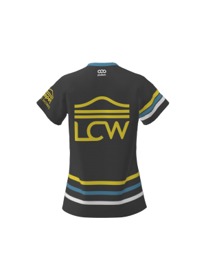 Podiumwear Women's Silver Short Sleeve MTB Jersey - NEW FABRIC 2025!