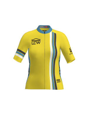 Podiumwear Women's Gold Full Zip Jersey