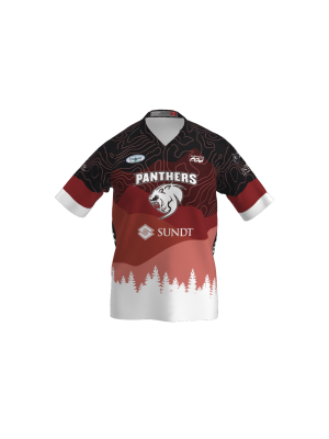 Podiumwear Men's Silver Short Sleeve MTB Jersey - New Fabric 2025!