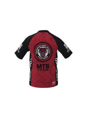 Podiumwear Men's Silver Short Sleeve MTB Jersey - New Fabric 2025!