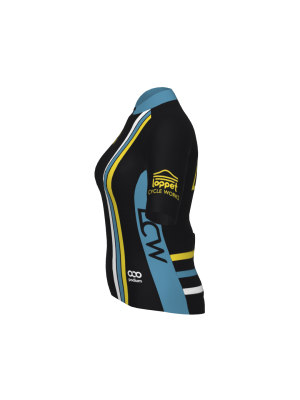 Podiumwear Women's Gold Full Zip Jersey