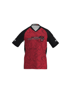 Podiumwear Men's Silver Short Sleeve MTB Jersey - New Fabric 2025!