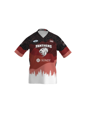 Podiumwear Men's Silver Short Sleeve MTB Jersey - New Fabric 2025!