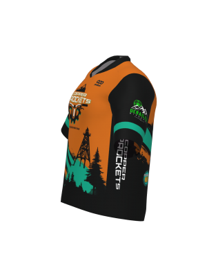 Podiumwear Men's Loose Fit Short Sleeve MTB Jersey - New Fabric 2025!