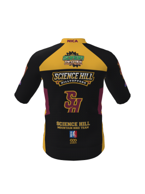 Podiumwear Men's Gold Full Zip Jersey