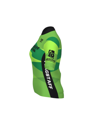 Podiumwear Women's Gold Full Zip Jersey