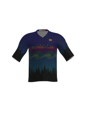 Podiumwear Men's Loose Fit Short Sleeve MTB Jersey - New Fabric 2025!