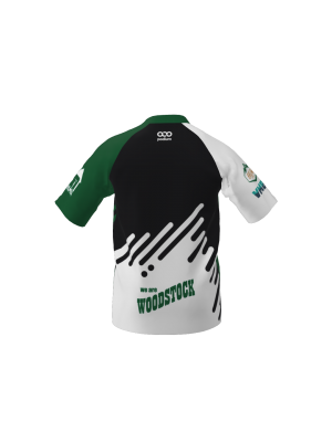 Podiumwear Men's Silver Short Sleeve MTB Jersey - New Fabric 2025!
