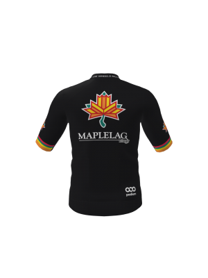 Podiumwear Men's Gold Full Zip Jersey