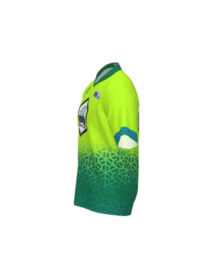 Podiumwear Men's Silver Short Sleeve MTB Jersey - New Fabric 2025!