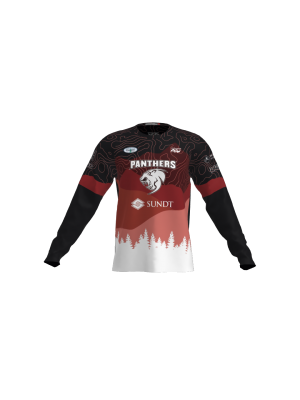 Podiumwear Unisex Silver Long Sleeve Tech Tee - New Fabric 2025!