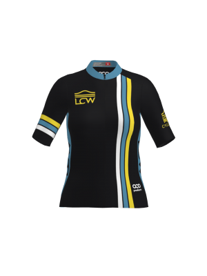 Podiumwear Women's Gold Full Zip Jersey