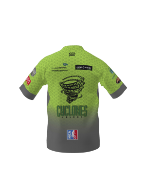 Podiumwear Men's Silver Short Sleeve MTB Jersey - New Fabric 2025!