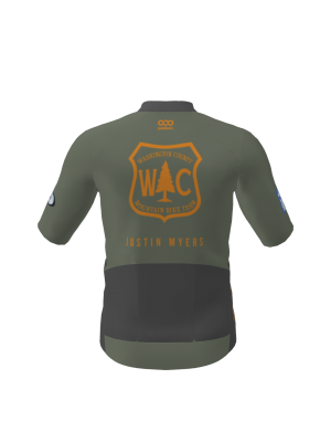 Podiumwear Men's Gold Full Zip Jersey