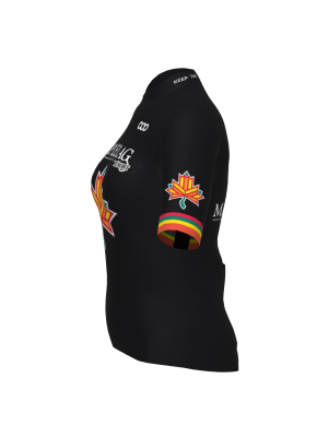 Podiumwear Women's Gold Full Zip Jersey