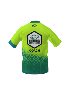 Podiumwear Men's Silver Short Sleeve MTB Jersey - New Fabric 2025!