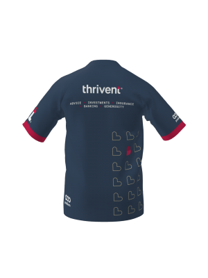Podiumwear Men's Silver Short Sleeve MTB Jersey - New Fabric 2025!