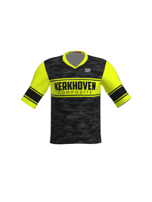 Podiumwear Men's Loose Fit Short Sleeve MTB Jersey - New Fabric 2025!