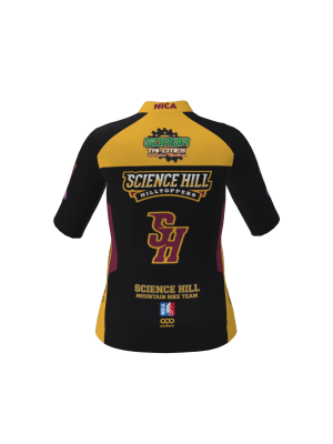Podiumwear Women's Gold Full Zip Jersey
