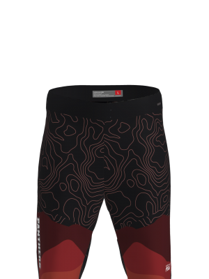 Podiumwear Unisex Silver Traverse MTB Baggie - New Fabric 2025!