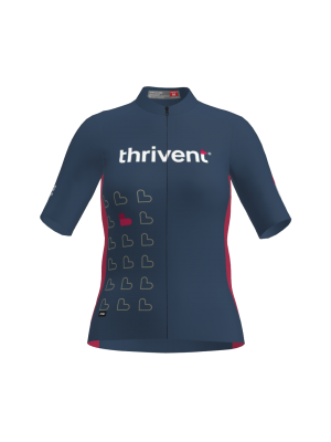 Podiumwear Women's Gold Full Zip Jersey