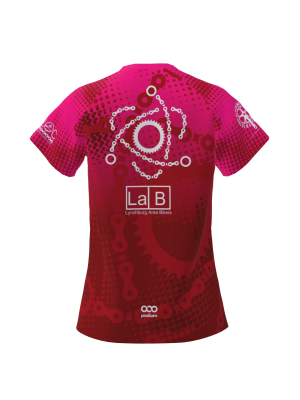 Podiumwear Women's Silver Short Sleeve MTB Jersey - NEW FABRIC 2025!