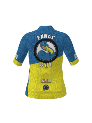 Podiumwear Women's Gold Full Zip Jersey