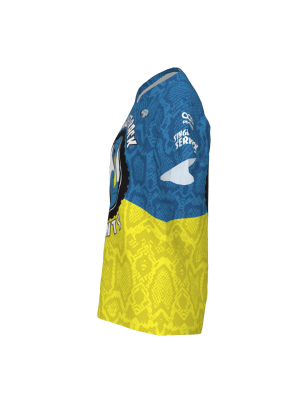 Podiumwear Women's Silver Short Sleeve MTB Jersey - NEW FABRIC 2025!