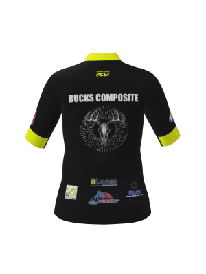 Podiumwear Women's Gold Full Zip Jersey