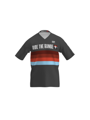 Podiumwear Men's Silver Short Sleeve MTB Jersey - New Fabric 2025!